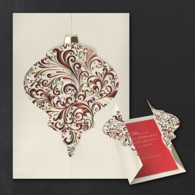 Ornate Ornament Holiday Card